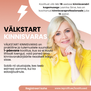 Välkstart kinnisvaras